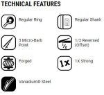 VMC Fastgrip Fly 7106 BN 1000pcs - Image 3