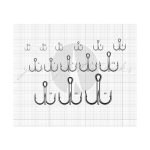 VMC Round Extra Short Shank Treble 9651 BZ 100pcs - Image 2