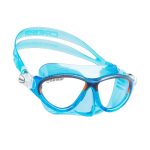 Cressi Moon Kid Silicone Mask Clear/Frame Blue - Μάσκα - Image 4