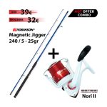 Combo Spinning Robinson Magnetic Jigger 240 / 5 - 25gr + Sensei Nori II 20 - Image 2
