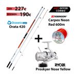 Full Combo Surf Oceanic Team Orata 420 + Ryobi Proskyer Nose Yellow + Robinson Carpex Neon Red 600m - Image 2