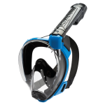 Cressi Baron Full Face Mask Black / Blue - Image 4