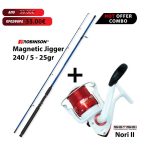 Combo Spinning Robinson Magnetic Jigger 240 / 5 - 25gr + Sensei Nori II 20 - Image 3