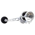 NEXT HD Overhead Jigging Reel Lever Drag - Silver / Gunsmoke - Image 2