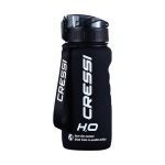 Cressi H2O Frosted Water Bottle 600ml Black - Μπουκάλι