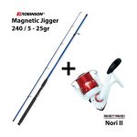 Combo Spinning Robinson Magnetic Jigger 240 / 5 - 25gr + Sensei Nori II 20